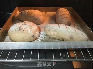 黑麦果料面包的做法步骤:20
