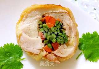 ACA烤箱之锡纸鸡腿时蔬卷的做法步骤:16