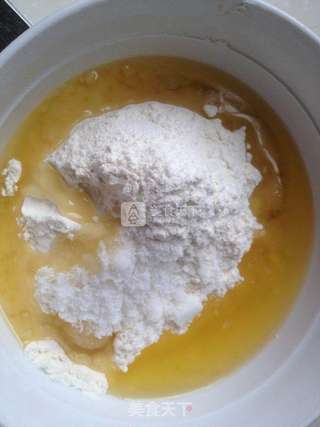 黄桃橘子派的做法步骤:2