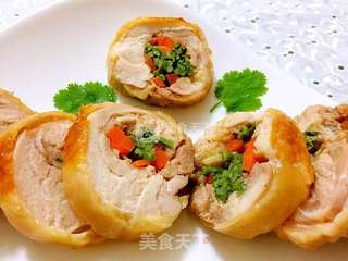 ACA烤箱之锡纸鸡腿时蔬卷的做法步骤:17