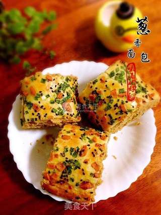 葱香面包卷的做法步骤:9