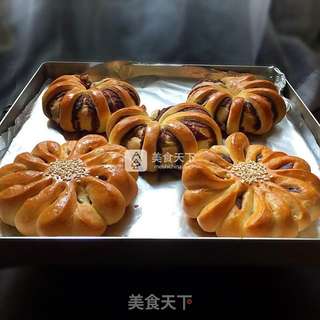 花式豆沙包的做法步骤:28