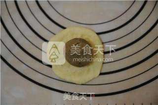 萌萌哒——双色小熊豆沙包的做法步骤:6