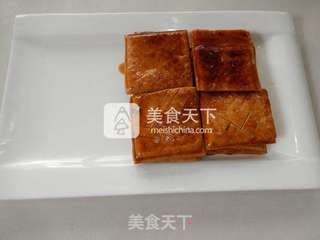 蚝油豆干的做法步骤:8