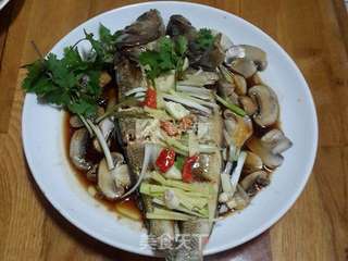 清蒸海黄鱼的做法步骤:9