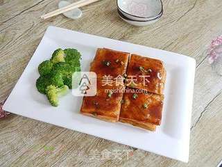 蚝油豆干的做法步骤:10