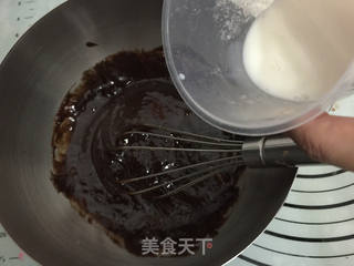 巧克力软心派的做法步骤:5