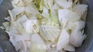 白菜木耳的做法步骤:2