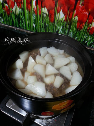 萝卜牛腩的做法步骤:8