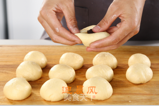 红豆白雪包的做法步骤:3
