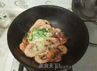 蒜蓉虾的做法步骤:9