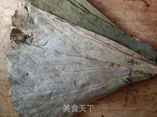 荷叶排骨米饭包的做法步骤:5