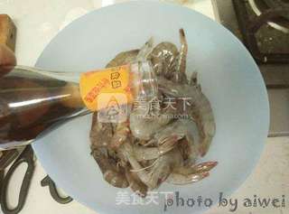 蒜蓉虾的做法步骤:3
