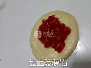 菠萝包的做法步骤:31