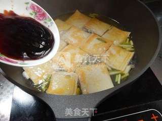 蚝油豆干的做法步骤:6