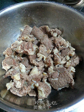 萝卜牛腩的做法步骤:4