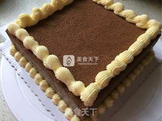 巧克力慕斯蛋糕的做法步骤:15