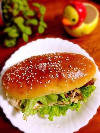 自制牛肉汉堡的做法步骤:6