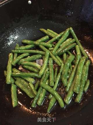 肉丁茄烧豆的做法步骤:6