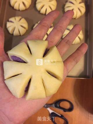 紫薯小包的做法步骤:8
