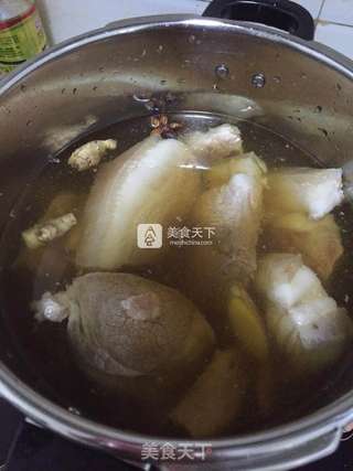 白切肉的做法步骤:4