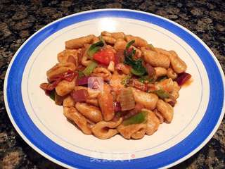 炒猫耳朵(麻食)的做法步骤:13