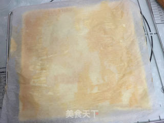 栗蓉奶油蛋糕卷的做法步骤:13