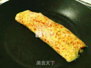 胡萝卜厚蛋烧的做法步骤:12