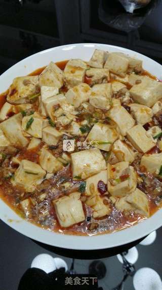 麻婆豆腐的做法步骤:17