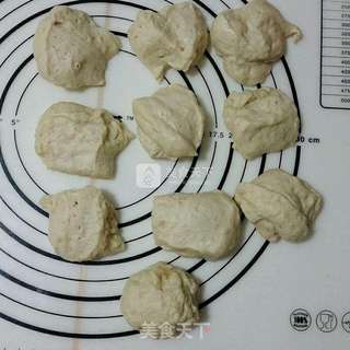 葱香芝麻排包的做法步骤:3