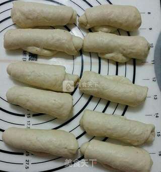 葱香芝麻排包的做法步骤:5