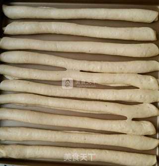 葱香芝麻排包的做法步骤:8