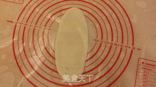 豆沙葵花酥的做法步骤:5