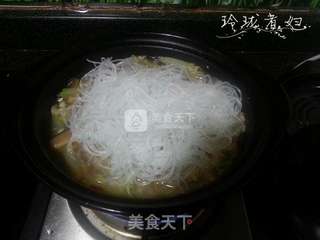 虾米节瓜粉丝煲的做法步骤:4