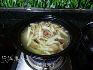虾米节瓜粉丝煲的做法步骤:3