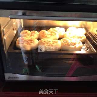 时蔬芝士面包的做法步骤:13
