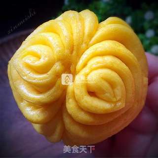 南瓜花卷馒头的做法步骤:18