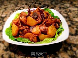 啤酒土豆鸡的做法步骤:12