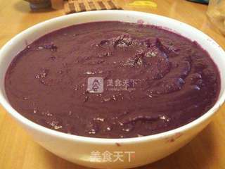 紫薯馅泥的做法步骤:7