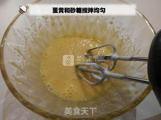 抹茶戚风(总结小经验与和我一样的新手分享, 小笔记)的做法步骤:6
