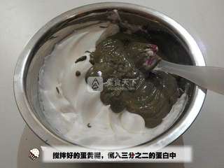 抹茶戚风(总结小经验与和我一样的新手分享, 小笔记)的做法步骤:14