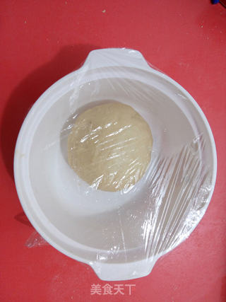 豆沙菊花面包的做法步骤:6