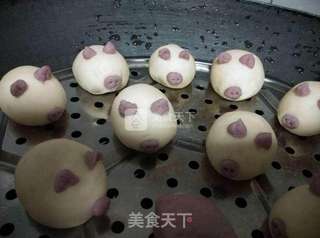 小猪馒头的做法步骤:6