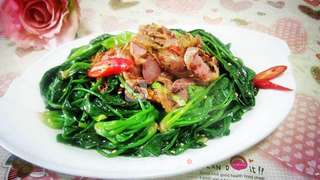 菠菜拌鸡胗的做法步骤:5