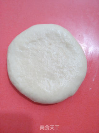 豆沙菊花面包的做法步骤：9