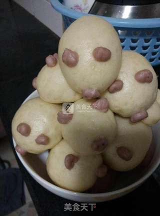 小猪馒头的做法步骤:9