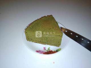 抹茶戚风(总结小经验与和我一样的新手分享, 小笔记)的做法步骤:16