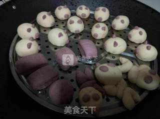 小猪馒头的做法步骤:7
