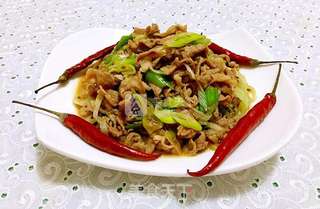 葱爆孜然羊肉的做法步骤:6