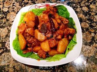 啤酒土豆鸡的做法步骤:11